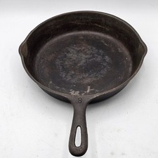 Vintage Wagner Ware #8 9" Cast Iron Skillet Made In USA