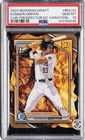 2024 BOWMAN DRAFT CHROME PROSPECTORS D/C KONNOR GRIFFIN 1st RC #/49 GOLD PSA 10