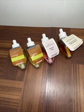 Bath Body Works Wallflower Plug Scented Refill Lot of 4 Sealed