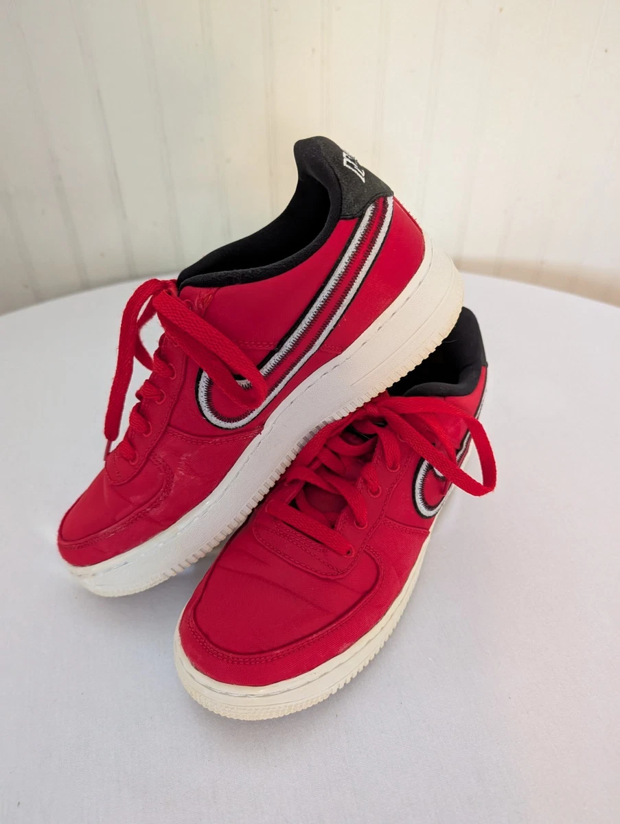 Nike Air Force 1 One Low Reverse Stitch University Red US Size 8 Women, 6.5Y Nike Air Force 1 Low Reverse Stitch - Red for Sale  main image 3