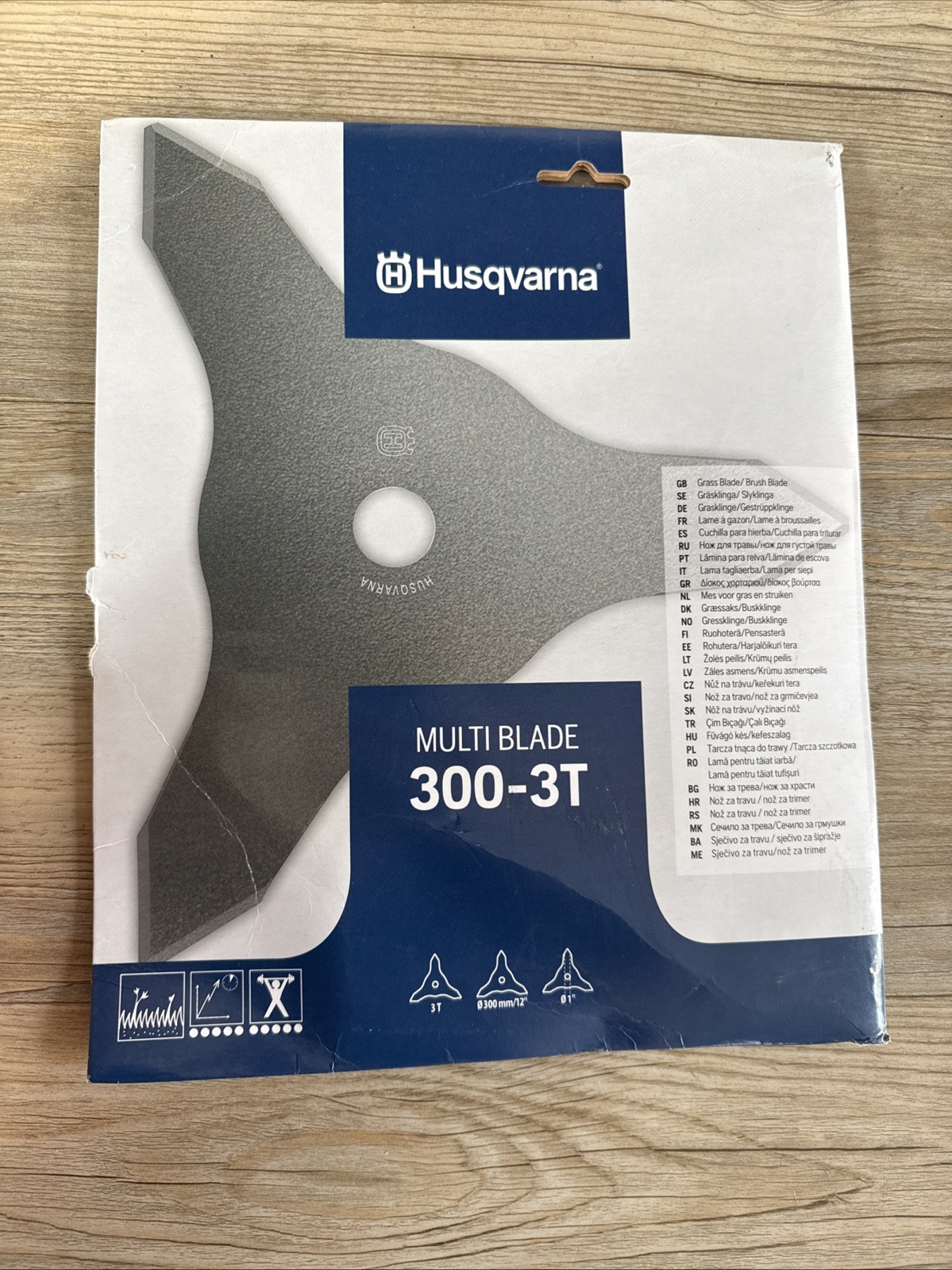 Husqvarna Grass Blade Mutli Blade 300-3T Brush Genuine Fast Free Post