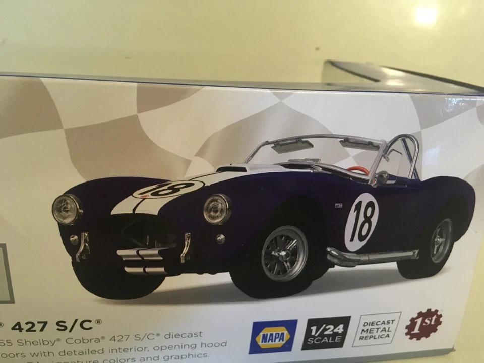 1965 SHELBY COBRA 427 1:24 Scale Diecast First Gear - Image 4 of 4