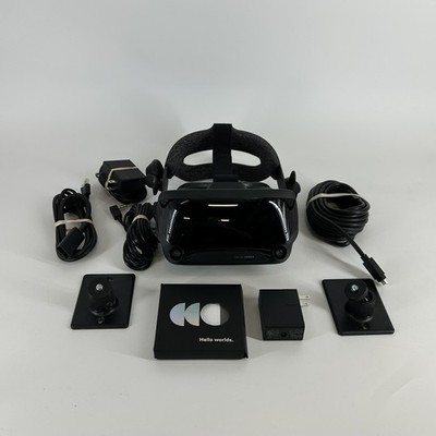 Valve Index VR Headset w/ Controllers/Power Cord/USB Cable - Good
