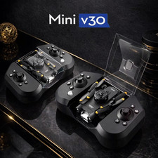 4DRC V30 Mini Drone 4K HD Camera FPV RC Quadcopter w/ Obstacle Avoidance