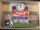 Vintage Coca-Cola 3D Baseball Stadium Wall Clock 1990’s - NIB  — photo 2
