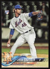 2018 Topps Update Gerson Bautista #US181 Rookie New York Mets