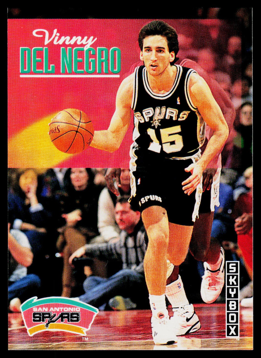 1992-93 SkyBox #380 Vinny Del Negro