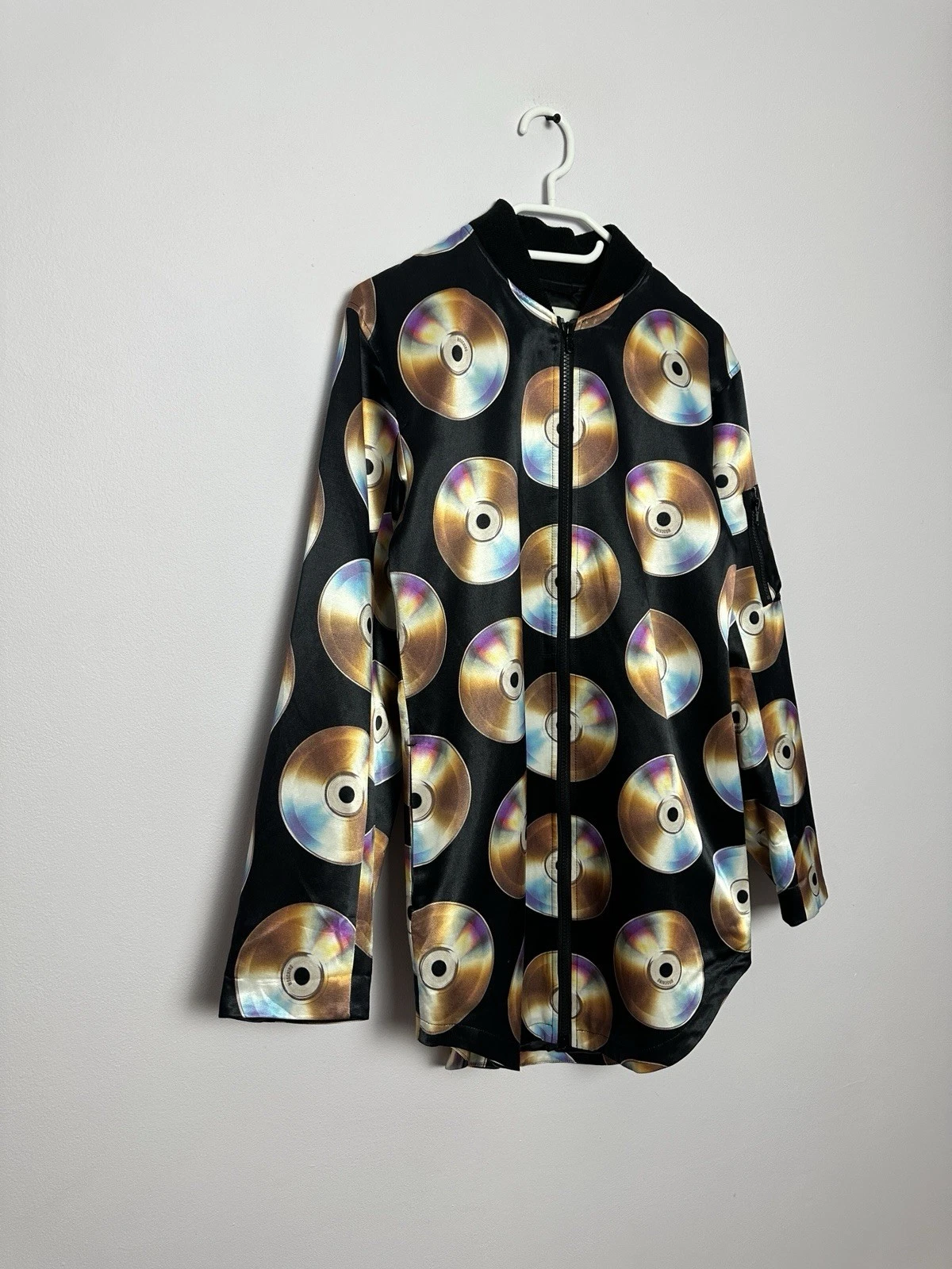 MOSCHINO x H&M Giacca Donna Stampa Compact Disc Taglia 34(S) Donna