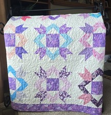 New Baby Girl Handmade Quilt Shower Gift