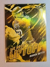 2021 Topps Fire - We Have Liftoff Mookie Betts #WHL-8 Gold Minted