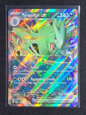 Tyranitar ex 064/131 (Double Rare) Prismatic Evolutions Near Mint