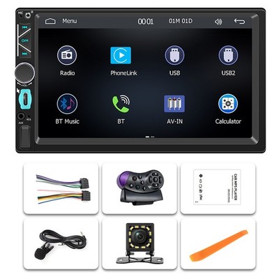 7'' 2Din Touchscreen BT FM Car Stereo MP5 Player for Carplay