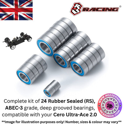 3 Racing Cero Ultra-Ace 2.0 Komplettlagersatz