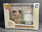 Disney Parks Space Mountain Funko Pop Town w/ Mickey Mouse Vinyl Figures WDW50
