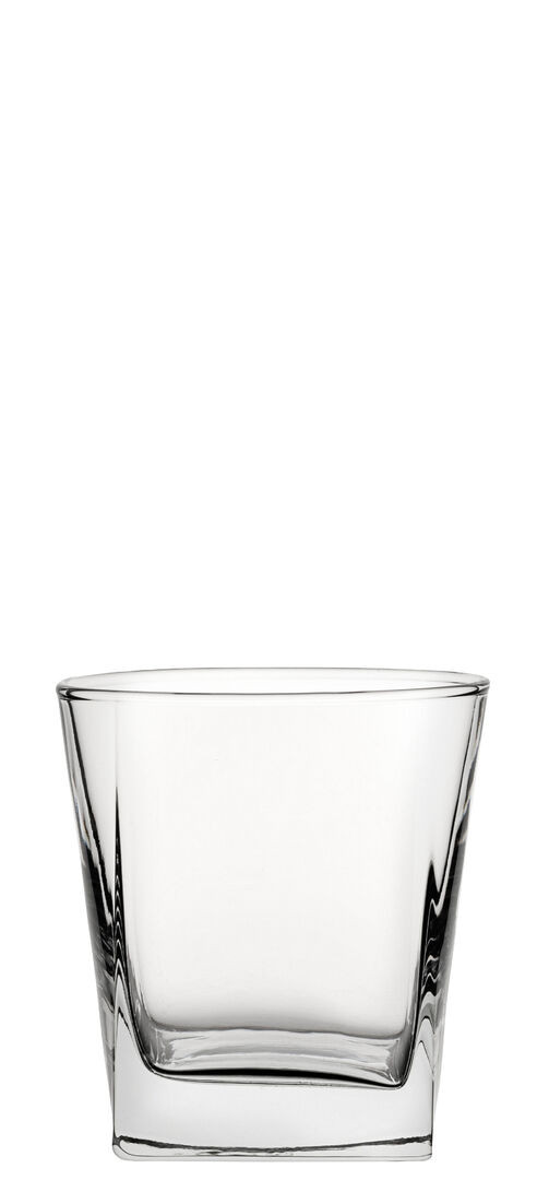 Carre Clear Drinking Whisky glass for bars Glassware 11oz (31cl)  Pack Of 48