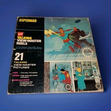Gaf Talking View-Master Reels Superman 1970's