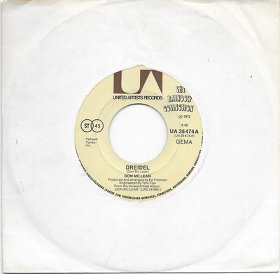 DON McLEAN - Dreidel
