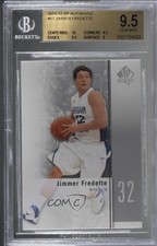 2011-12 SP Authentic Jimmer Fredette #17 BGS 9.5 GEM MINT 0c3