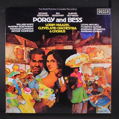 CLEVELAND ORCHESTRA: gershwin: porgy and bess DECCA 12'' 3x LP 33 RPM UK