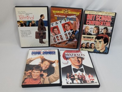 DVD LOT (5) - COMEDY - The Best of Times, Dumb and Dumber, Mixed Nuts, The Termi