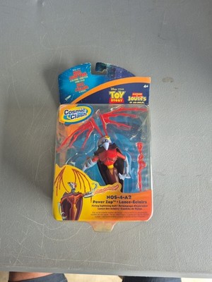 Buzz Lightyear Toy Story Cosmic Clash Power Zap NOS-4-A2 Damaged Box