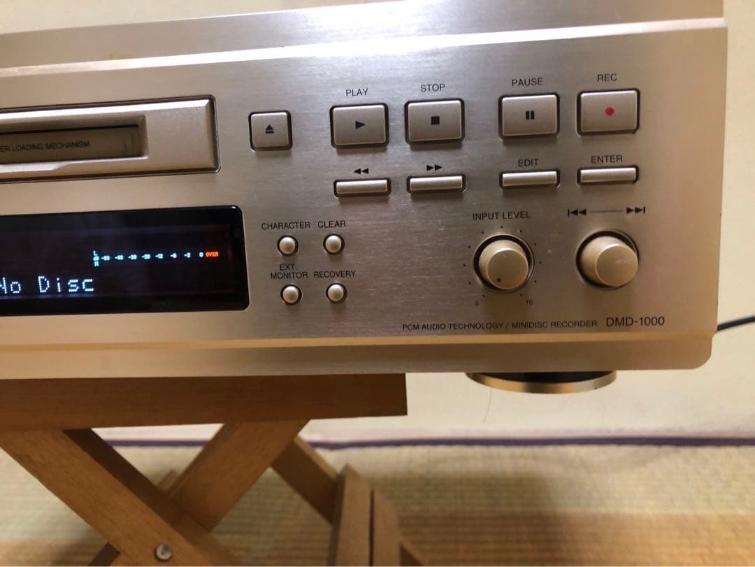 DENON DMD-1000 MiniDisc Recorder Player Operation confirmed w