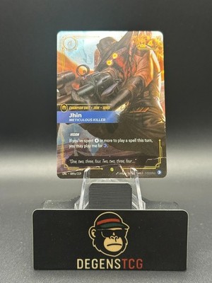 Jhin Metriculous Killer 089a/219 - Riftbound Unleashed - Showcase Foil English