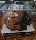 Kenneth Walker Kansas City Chiefs Signed Mini Helmet - BAS Authenticated