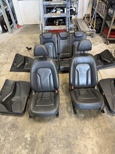 2009-2017 Audi Q5 Black Leather Seats Interior Set Oem