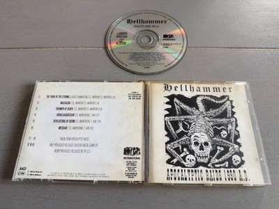 HELLHAMMER - APOCALYPTIC RAIDS A.D.  CD USA 1993      CELTIC FROST,SODOM,KREATOR