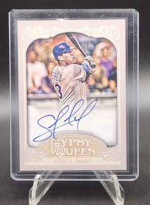 2012 Topps Gypsy Queen Salvador Perez #GQA-SP AUTOGRAPH Royals Auto