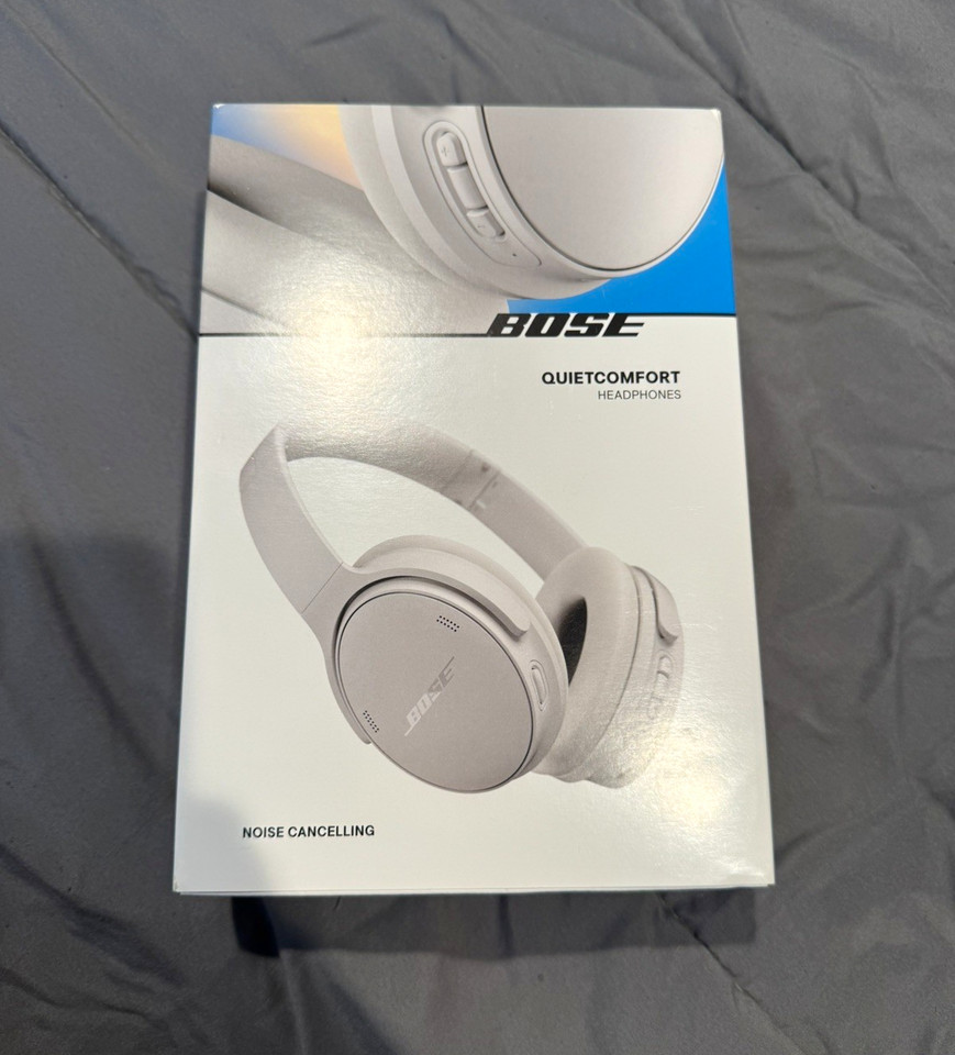 Bose QuietComfort QC 45 Noise Cancelling Bluetooth Headphones White OPEN BOX