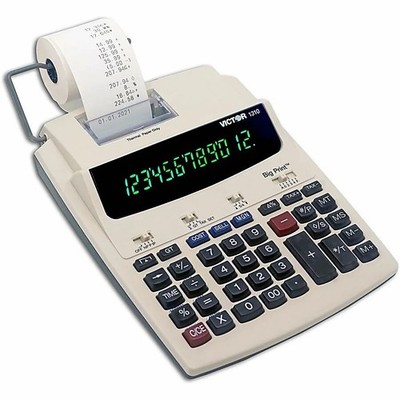 Victor 1310 Big Print Commercial Thermal Printing Calculator, 10-12-Digit