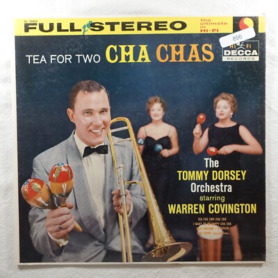 Tommy Dorsey Tea for Two Cha Chas   Record Album Vinyl LP