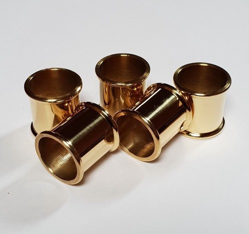 COLLARES DE LATÓN CON CUENTAS Elección de 10 TAMAÑOS 19mm-30mm i/d. para hacer bastones - Imagen 11 de 16