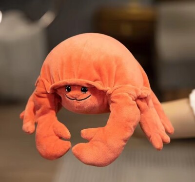 Crab Hand Puppet 12 Inch Stuffed Animal Plush Toys Toddler Doll Kids Gifts