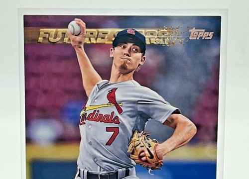 2018 Topps Series 2 Luke Weaver Future Stars #593 Cardinals - Picture 3 of 6