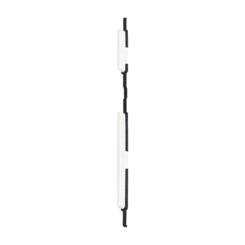 Genuine Samsung Galaxy A21s (A217F) Side Key White - Part No: GH98-45390B - Picture 1 of 1