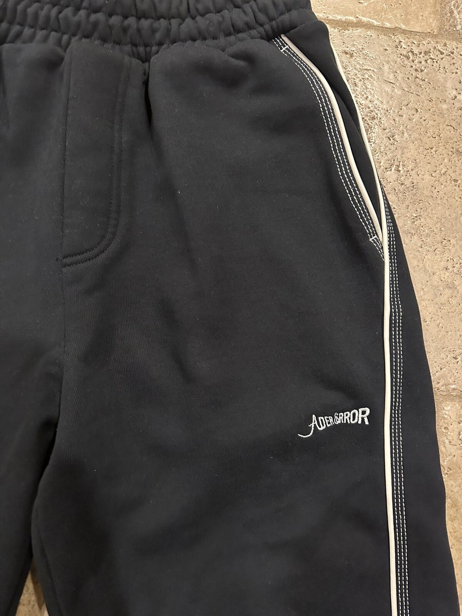 Ader Error Black Verif Lounge Sweat Flare Pants | eBay