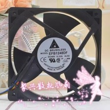 Delta EFB1248DF DC48V 0.33A 12038 12CM 4-Wire PWM Cooling Fan