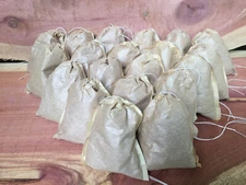 20 PCs Cedar Wood Sachets (USA!) Natural Moth Balls for Closets Drawers Shoes