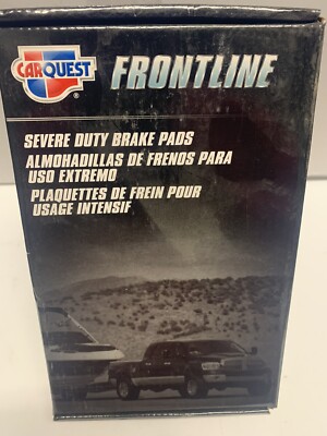 WVR FLD1067 NEW GENUINE CARQUEST GOLD PREMIUM PLUS BRAKE PADS GMD1067F FREE SHIP