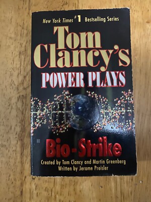 Tom Clancy's Power Plays Bio Strike by Jerome Preisler New York Times Bestseller