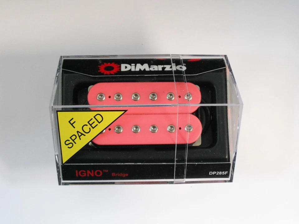 DiMarzio F-spaced IGNO Bridge Humbucker Pink DP 285 - Image 1 of 1