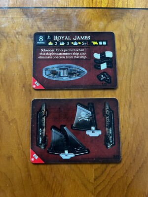 Pirates Wizkids CSG Taschenmodell ROYAL JAMES Crimson Coast