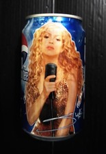 2002 Shakira Vintage THAILAND SPECIAL Soft Drink CAN Nice Cute MEGA RARE!!!