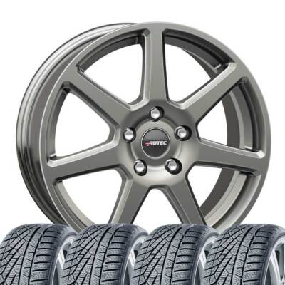 4 Complete Winter Wheels for Ford Transit Connect Tourneo Connect 6.5x16 Stalls