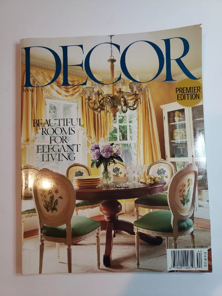 Decor Magazine Premier Edition 2004 Traditional Home Decorating ...