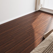 10M Wood Effect Vinyl Flooring Floor Cover Waterproof Kitchen Bathroom Lino Roll