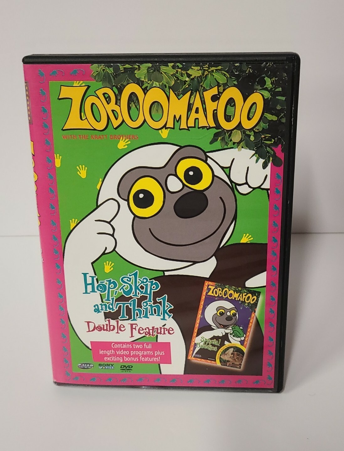 Zoboomafoo DVD Double Feature Hop, Skip and Think + Special Buddies